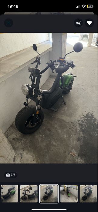 Mota estilo citycoco usada