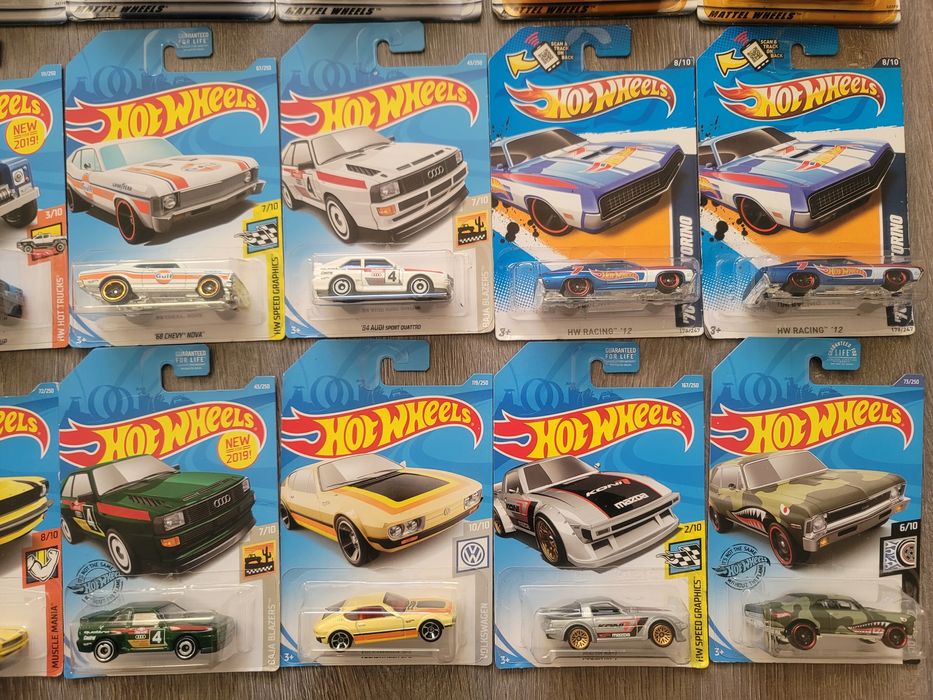 Hot Wheels машинки Audi Camaro Mustang