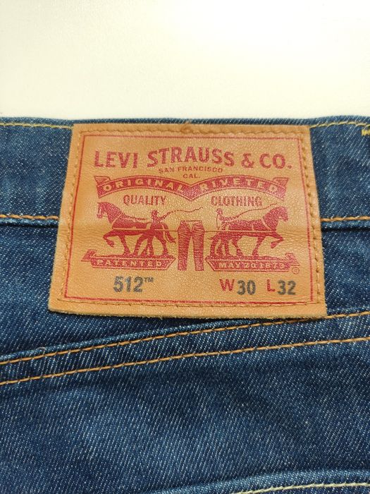 Джинси Levis 512 розмір 30/32