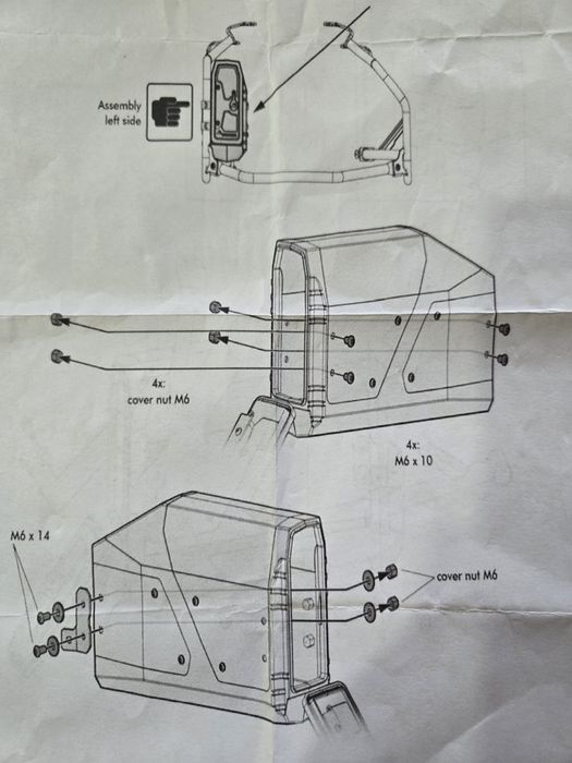 Caixa para ferramenta mota