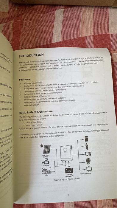 Гибридный Инвектор EA Sun power ( Solar SPL 5K)