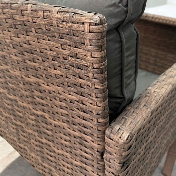 Nowe meble ogrodowe NAROŻNIK technorattan komplet wypoczynkowy TARAS