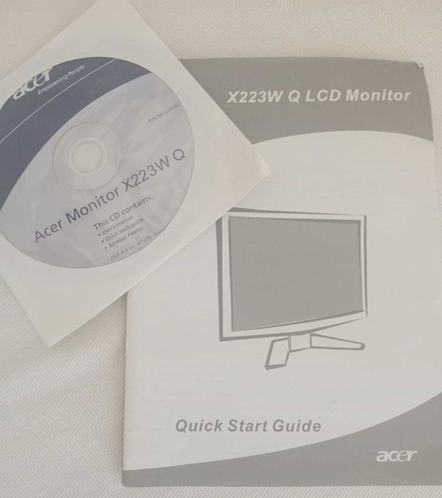 Acer X223W Q LCD 22" Monitor