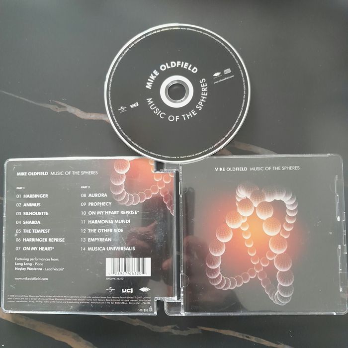 Mikę Oldfield - Musić Of The Spheres - CD