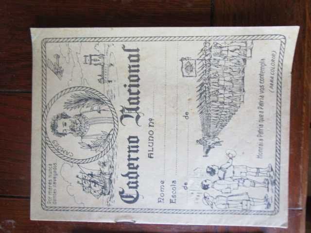 Cadernos escolares novos muito antigos Estado Novo
