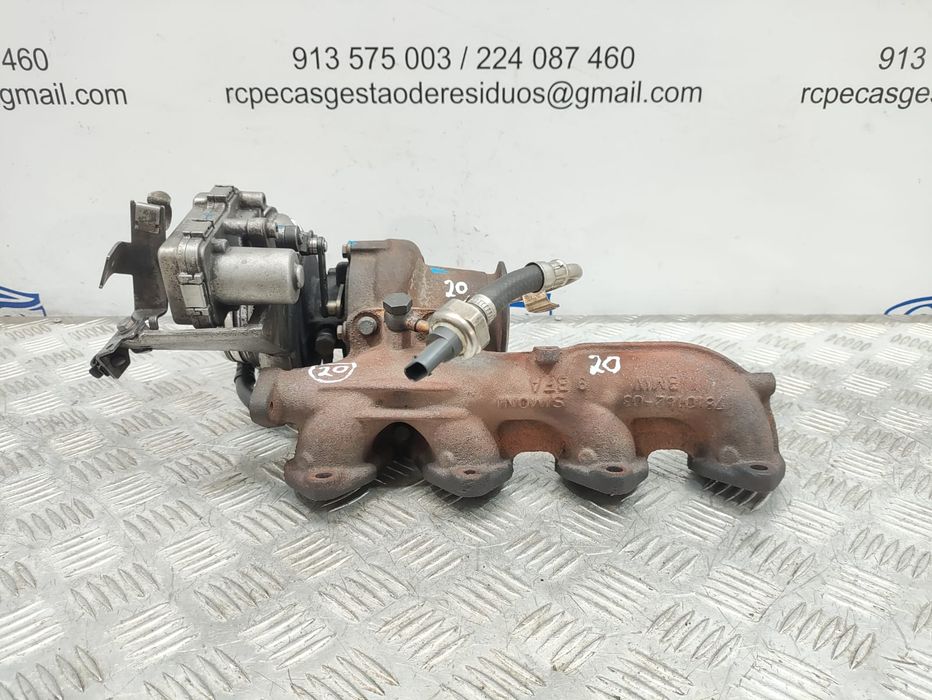 Turbo Compressor IHI RHV4-T39 BMW 8513122 2.0D 143cv N47D20C
