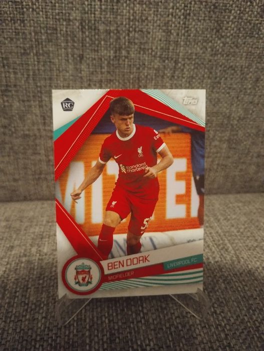 Topps fan set Liverpool 2023/24 Ben doak rookie