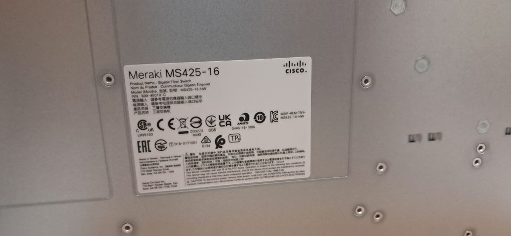 Cisco Meraki MS425-16