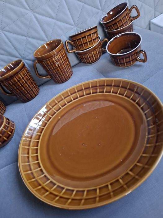 Zestaw porcelana Zakłady Porcelitu Stołowego „Pruszków” 10 szt