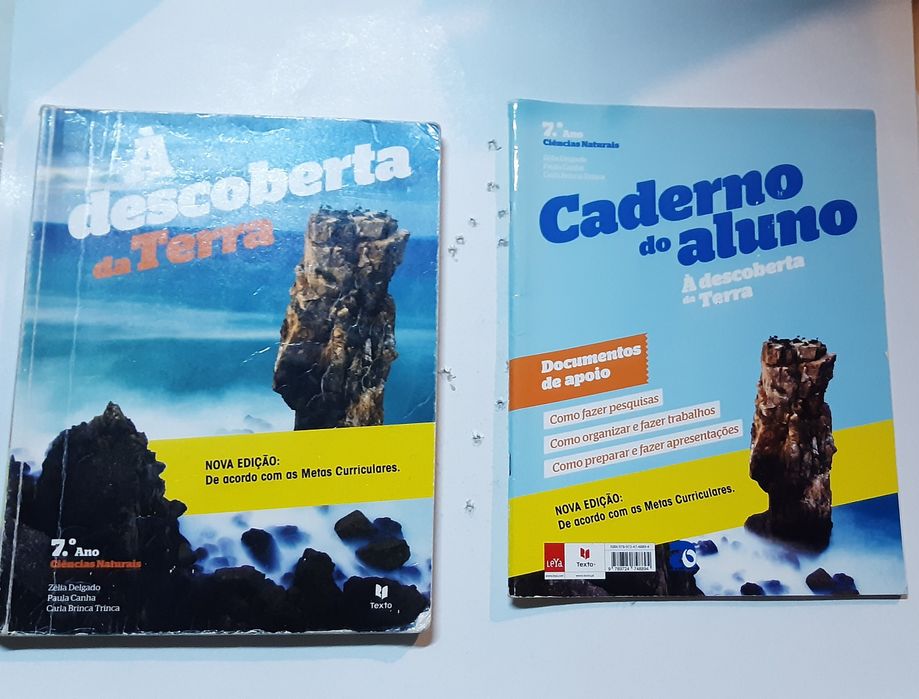 Livros escolares 7 ano