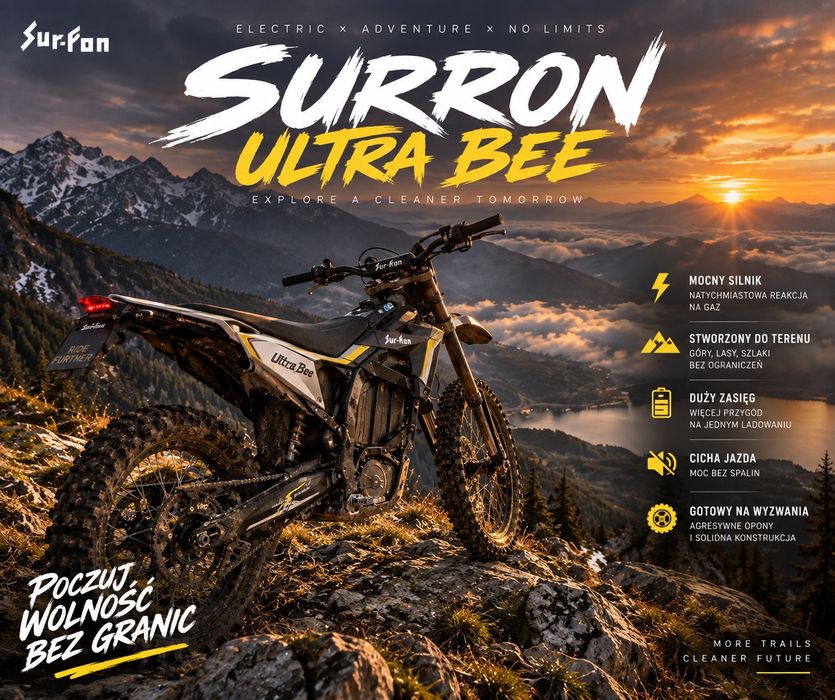 Surron Ultra Bee / wynajmij pod Dom