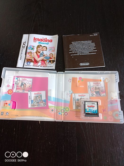 Jogo imagina ser mamã nintendo DS