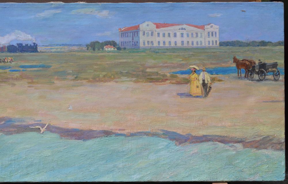 Картина художника Мірошниченко П.П. "Берег моря"