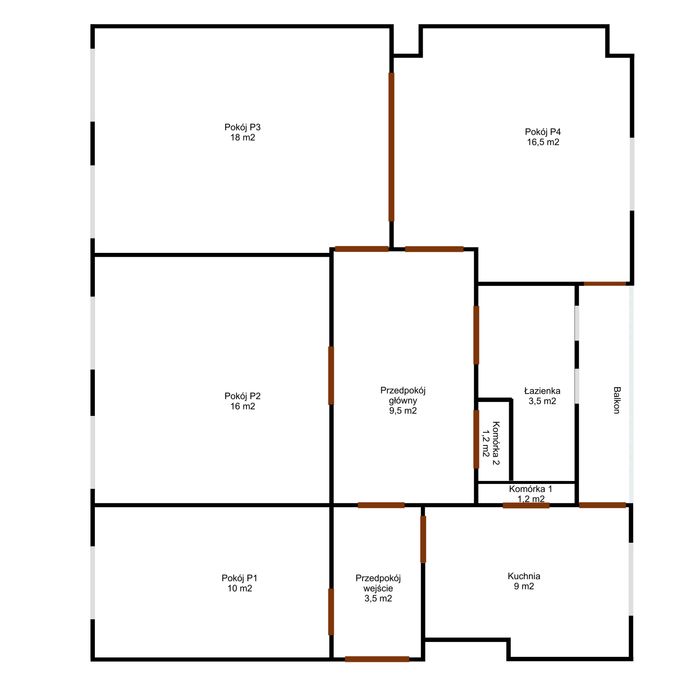 Na sprzedaż przestronne 88 m² mieszkanie Bytom 0% prowizji