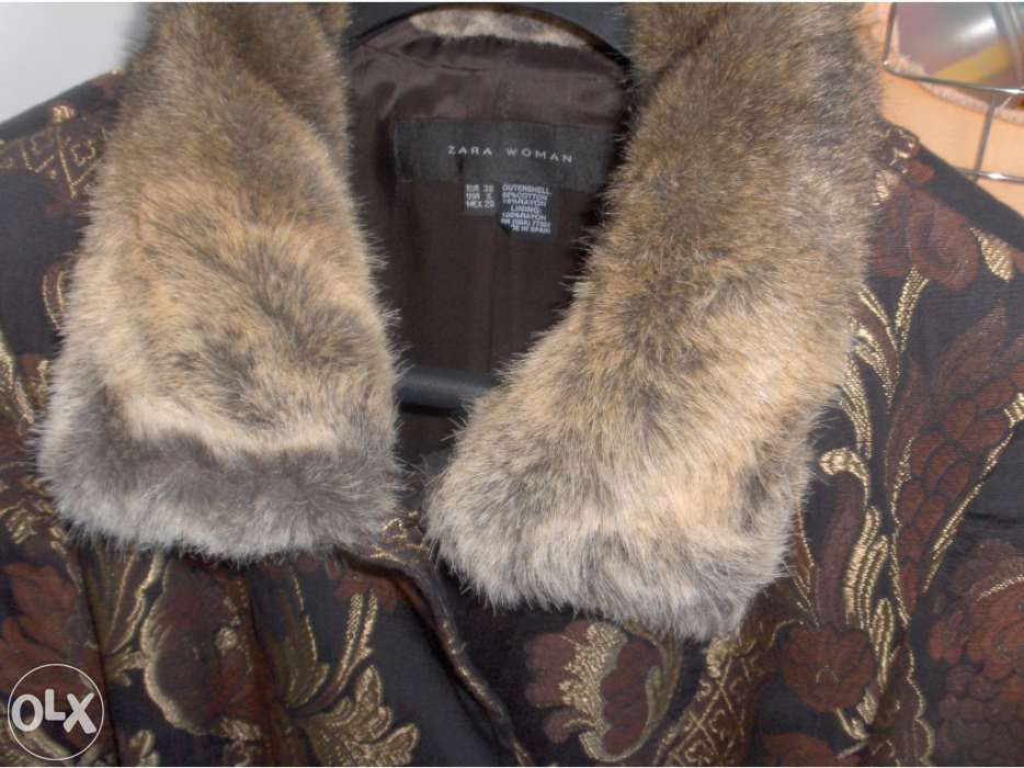 Casaco Zara tamanho 38, usado 1 vez