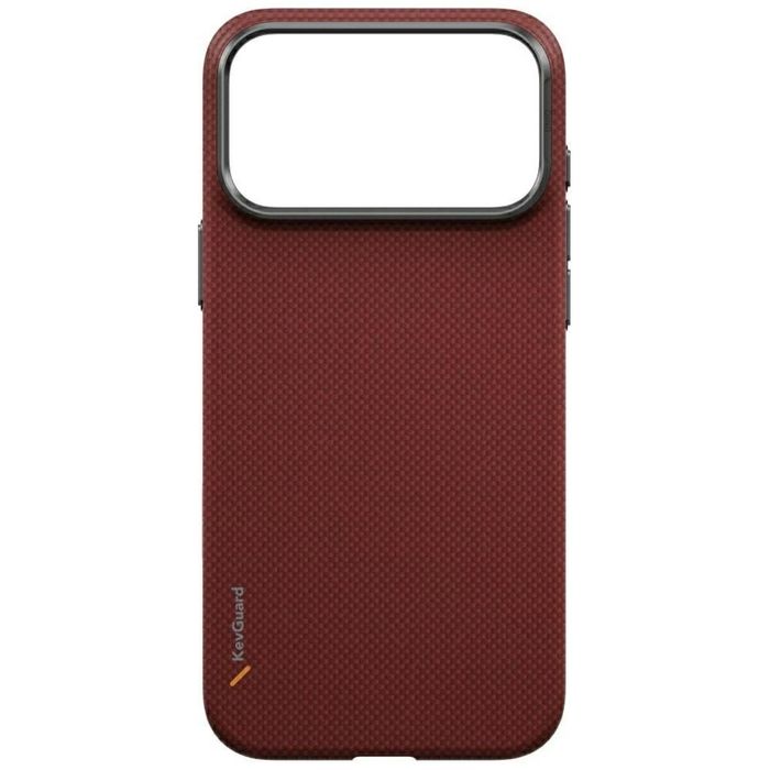 Etui UNIQ Keva EDGE do iPhone 18 Pro Max / 17 Pro Max Magclick Charging czerwony