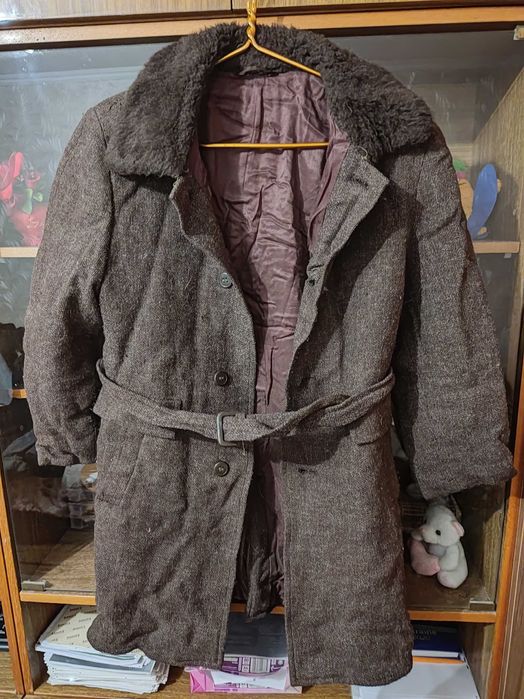 Детское винтажное ретро  пальто