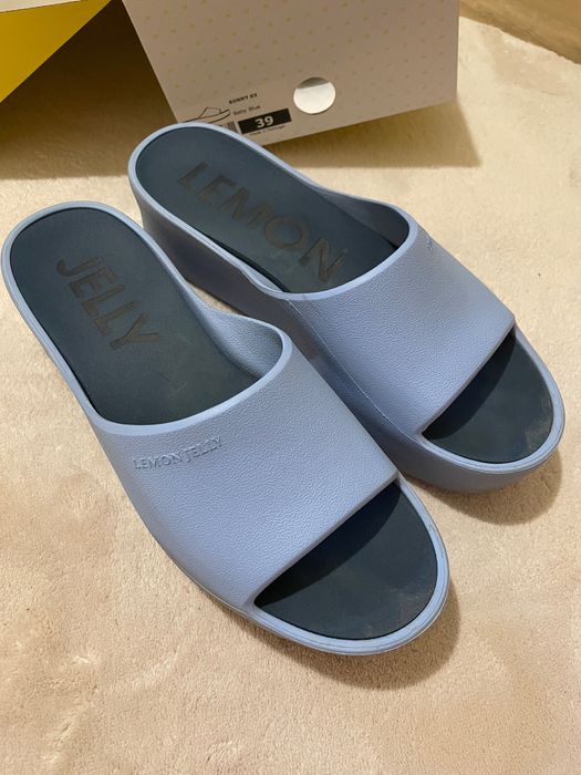 Lemon Jely Chinelos de praia marca Lemon Jelly 39 azul de senhora azul