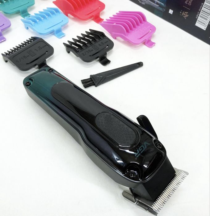Машинка для стрижки волосся vgr. Машинка для стрижки волос с насадками