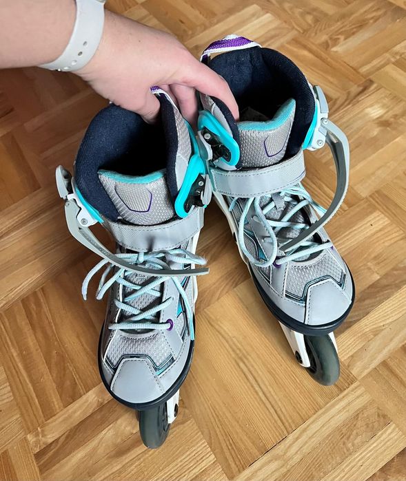 Rolki Decathlon Rolki Decathlon - Roller fit 3JR  rozmiar 32-35,