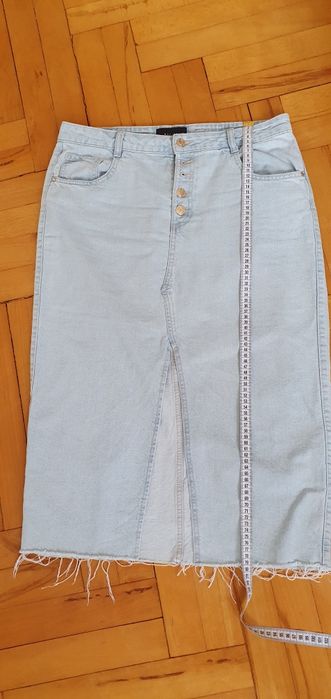 Spódnica jeansowa midi Mohito rozm 42