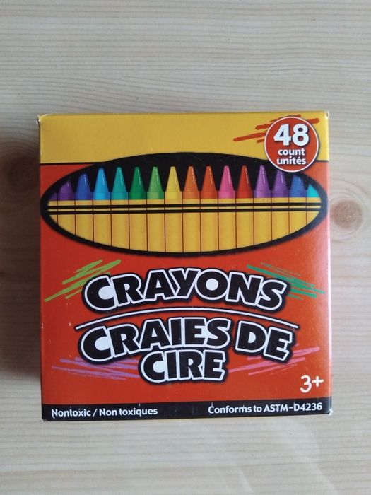 Воскові олівці дитячі