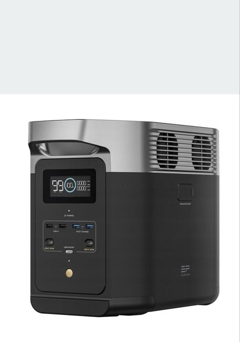 Wynajem stacji zasilania EcoFlow Delta 2 – 1024Wh / 1800W prąd gdzie chcesz!