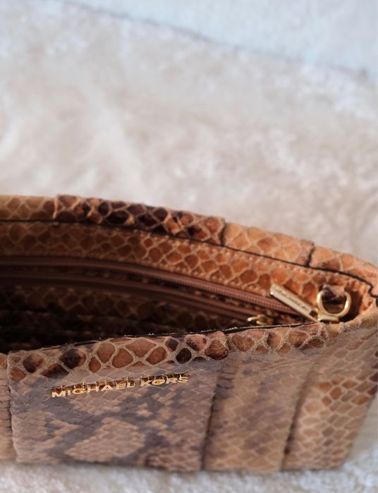 Mala Michael Kors Pochete Original Snake