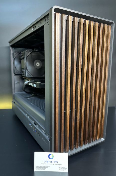 Ігровий total black pc rtx3060 Ryzen5500 16/32 gb ddr4 ssd m2