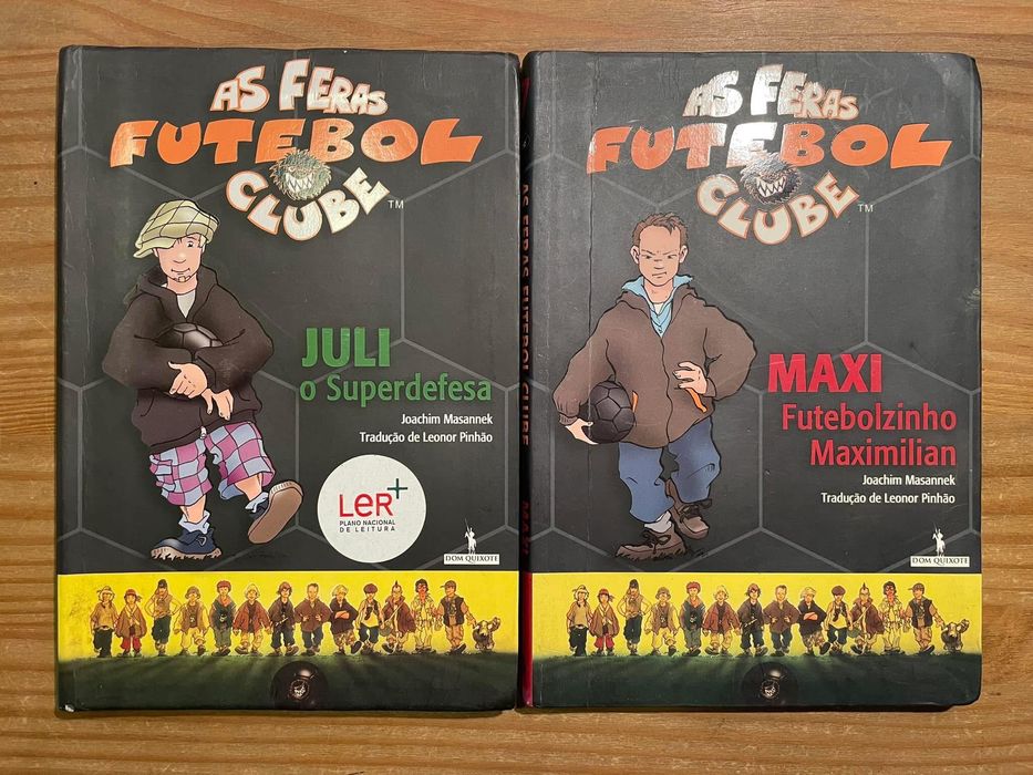 Pack 2 livros - As Feras Futebol Clube (portes grátis)