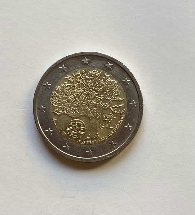 Moeda 2€ Portugal 2007 Presidência Portuguesa do Conselho da UE