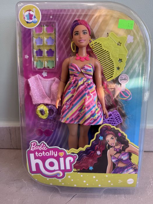 Mattel lalka Barbie zestaw z przedłużonymi włosami