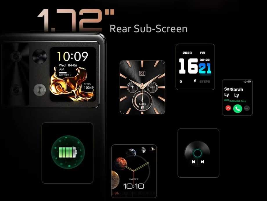 Cubot Р90. 24Gb(12+12)/256, 120Hz, G100, 64Mp/16, 5100Ma, NFC, Стерео