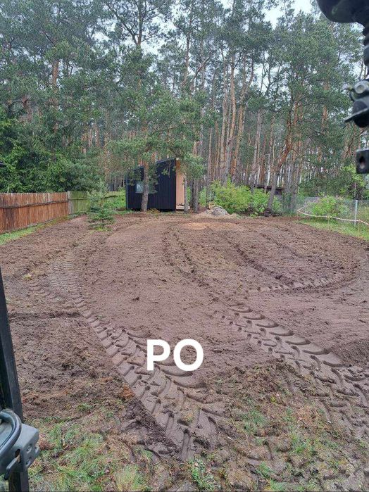 Mulczer leśny, mulczerowanie, przyczepa z HDS, koszenie łąk