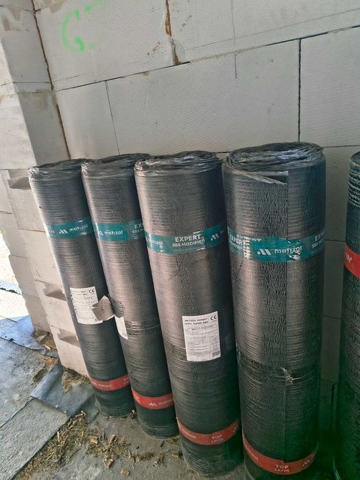 Beton komórkowy i papa na dach - pozostało po budowie domu