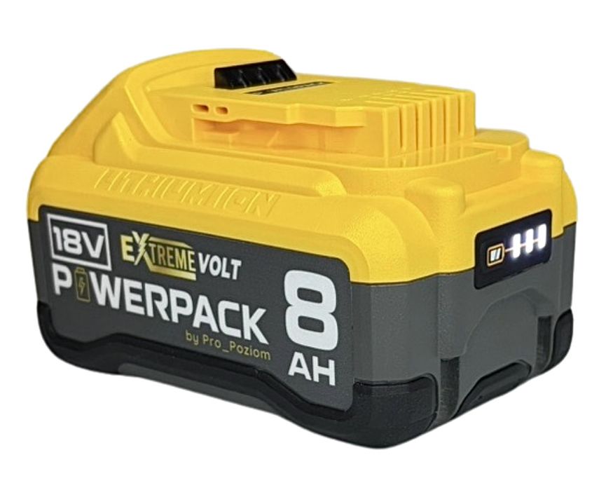 Akumulator Bateria DEWALT POWERPACK 8ah eXtreme Tabless 2025
