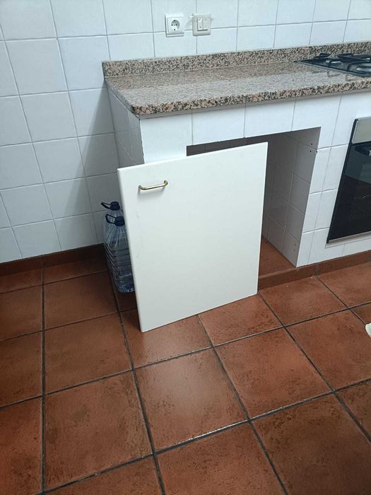 Conjunto Cozinha Lacado Branco: 10 Portas + 5 Gavetas Completas (Com Ferragens)