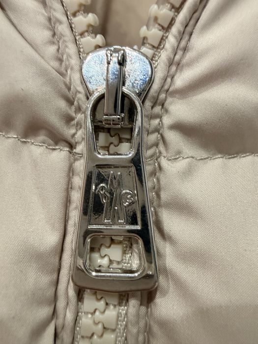 Kurtka Moncler damska rozmiar 1 (S/M) beżowa