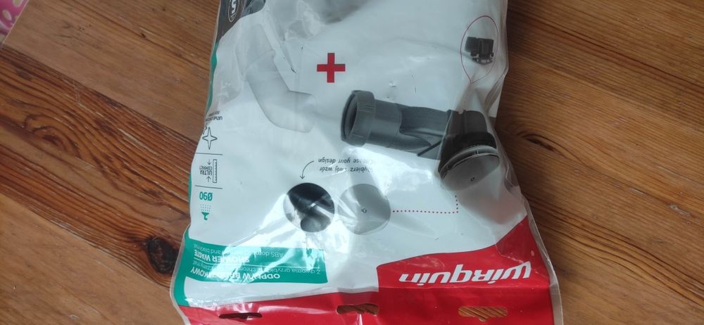 Syfon brodzikowy zestaw