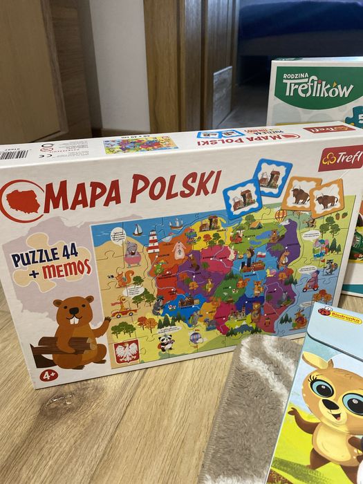Zestaw puzli dla dzieci od lat 4+