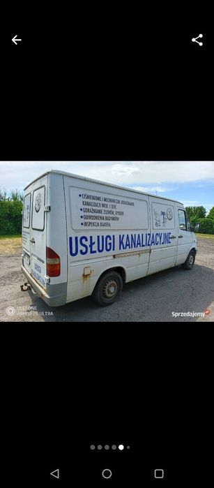 Mercedes Benz Sprinter pojazd specjalny typu Wuko