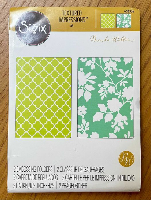 Moldes embossing Sizzix