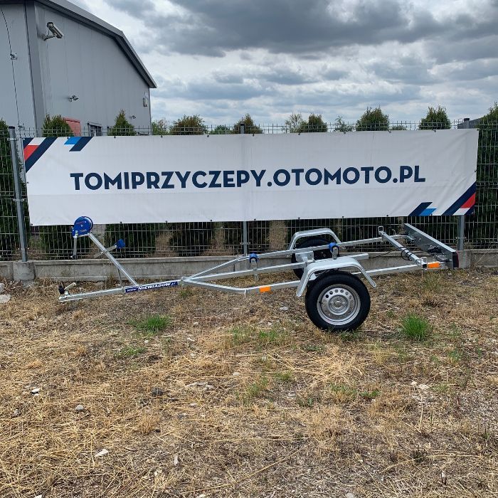 Podłodziowa przyczepka Niewiadów P400 4m 450 DMC dostawa cała Polska