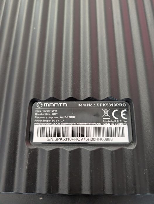 Glośnik bluetooth  Manta