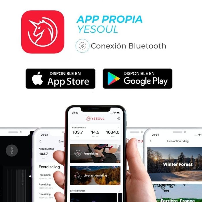 Bicicleta estática para spinning/cycling - Como nova