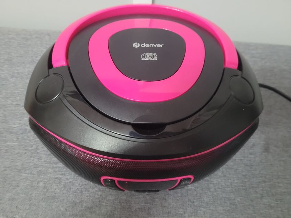 Radio-CD Denver TCL-212BT, FM, nastrojowe oświetlenie,