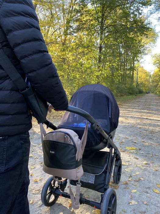 Продам коляску Bair next 2 в 1 в кольорі темний беж.