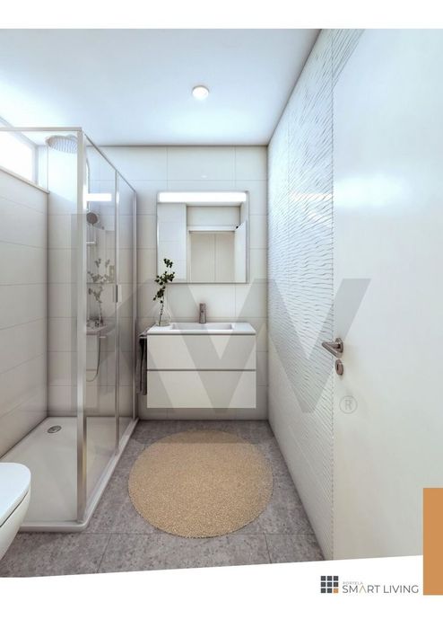 Apartamento T0 Novo com Lugar de Estacionamento na Quinta da Portela,