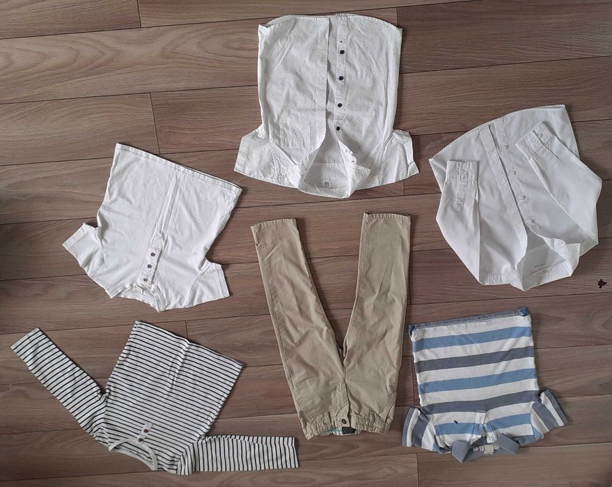 ubranka paka  zestaw kurtka 4f reserved  zara 4f hm hi-tec kombinezon