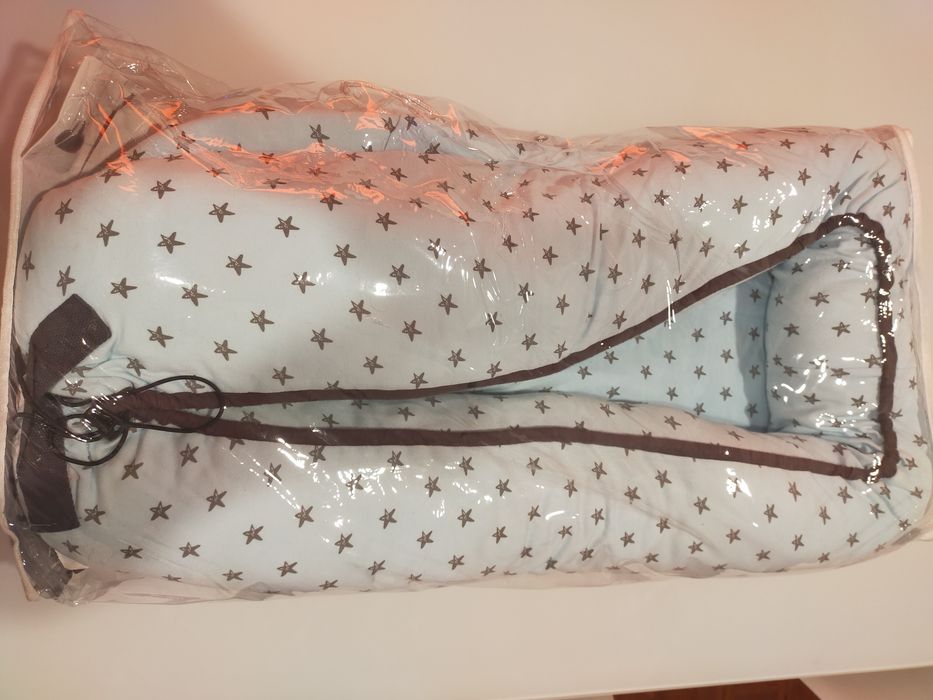 Ninho Para Bebé Interbaby Estrelas Azul